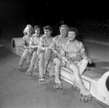 The Roller Follies in Zürich, 1951.