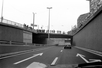 Opening of the motorway N2, Lucerne 1974.