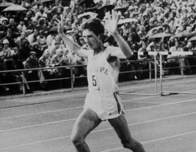 LCZ Meeting 1973, 5'000m: Emiel Puttemans runs year's best time.