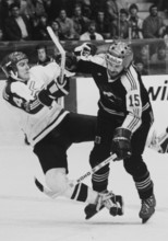 NLA 1980/81: EHC Kloten - SC Bern, Wilson, Wittwer.