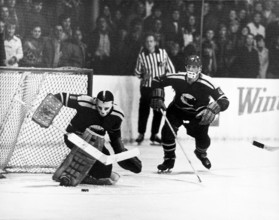 René Kiener, keeper SC Bern, 1969.