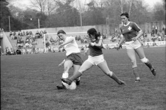 Ladies international match Switzerland - England 1975.
