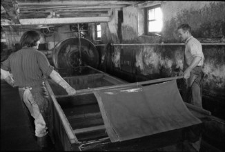 Last Tannery in Romandie, 1973.