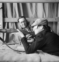 Women's shooting in Schuepfheim, 1946.
