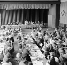 Delegate assembly of the Swiss Association for the Women's Right to Vote, 1963.