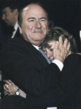 Sepp Blatter, Corinne Blatter.