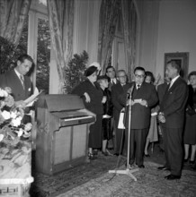 Polish pianist Ignacy Paderewski's estate is sold at auction; 1954.
