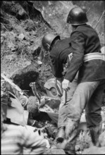 Landslide in the Wägital, 1969.
