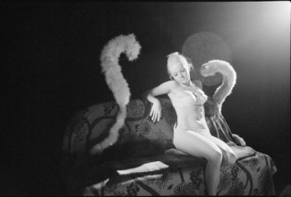 Striptease in the nightclub 'Red House' 1969.