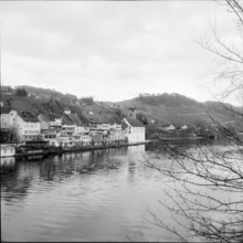Eglisau at the Rhine river 1959.