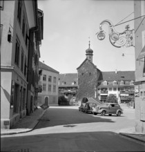 Old Town of Bischofszell 1939.