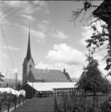 Church of Altendorf in alteration 1960.
