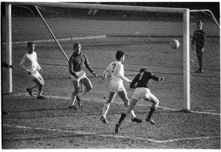 NLA 1968/69: FC Zürich - Servette FC; Keeper Grob.