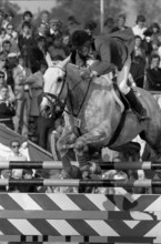 CSIO St. Gallen 1978: Rowland Fernyhough and Bouncer.