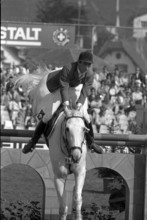 CSIO St. Gallen 1978: Thomas Fuchs and Snow King.