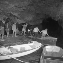 The subterranean lakes of Saint Léonard were discovered in 1943, made accessible 1949 and have