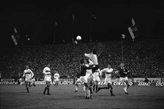International match Switzerland - Italy 1972: keeper Dino Zoff.