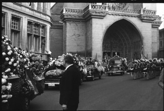 Jo Siffert's funeral, Fribourg 1971.