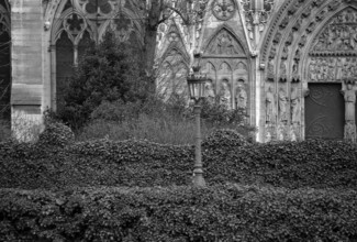 1975, Paris, Notre Dame Cathedral.