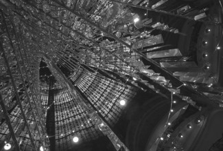 1975, Paris, Art Deco style building.