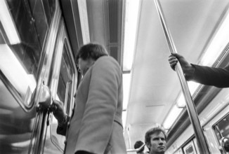 1975, Paris, subway.