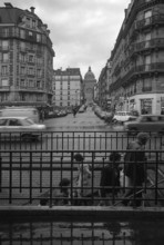 1975, Paris, subway.