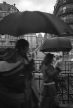 1975, Paris, subway.