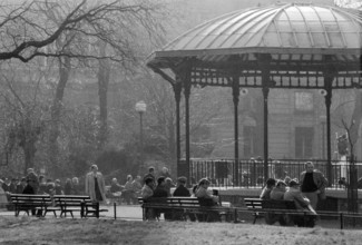 1975, Paris, Marais.