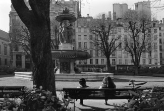 1975, Paris, Marais.