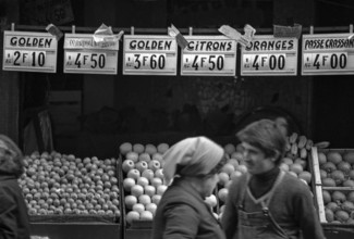 1975, Paris, Marais.