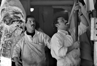 1975, Paris, Marais.