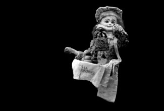 1975, Paris, Marais, shop windows