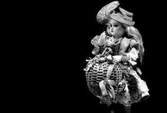 1975, Paris, Marais, shop windows