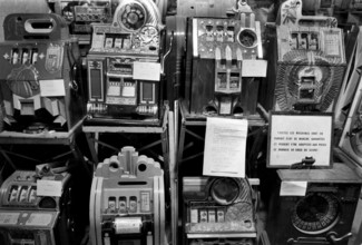 1975, Paris, Marais, shop windows