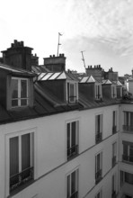 1975, Paris, Rive droite, attics.