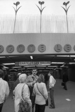 1976, Paris, Rive droite, Les Halles.