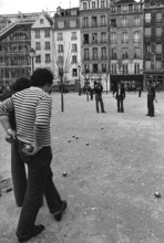 1976, Paris, Rive droite, Centre Pompidou, Beaubourg.