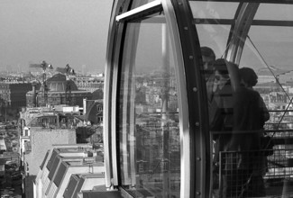 1976, Paris, Rive droite, Centre Pompidou, Beaubourg.