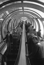 1976, Paris, Rive droite, Centre Pompidou, Beaubourg.