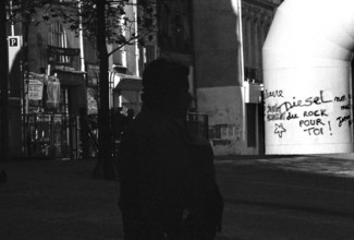 1976, Paris, Rive droite, Centre Pompidou, Beaubourg.