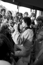1976, Paris, Rive droite, Centre Pompidou, Beaubourg.