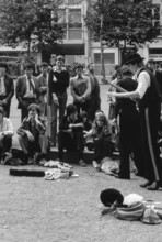 1976, Paris, Rive droite, Centre Pompidou, Beaubourg.
