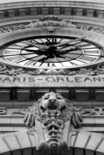 1990, Paris, Rive gauche, Gare d'Orsay - Musee d'Orsay.