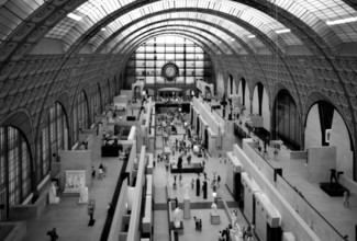 1990, Paris, Rive gauche, Gare d'Orsay - Musee d'Orsay.