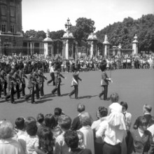 1967, London, Changing of the Guard.