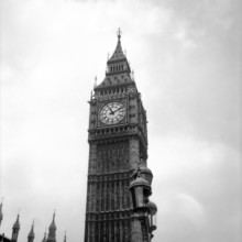 1967, London, Big Ben.