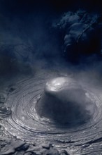 Nature, Italy, region of Campania, 1975 Solfatara of Pozzuoli.