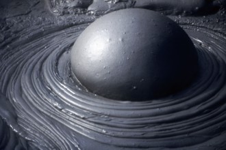 Nature, Italy, region of Campania, 1975 Solfatara of Pozzuoli.