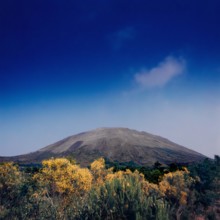Nature, Italy, region of Campania, 1975 Vesuvius volcano.
