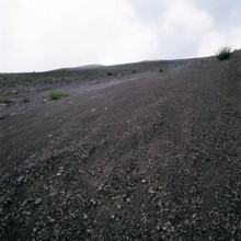 Nature, Italy, region of Campania, 1975 Vesuvius volcano.